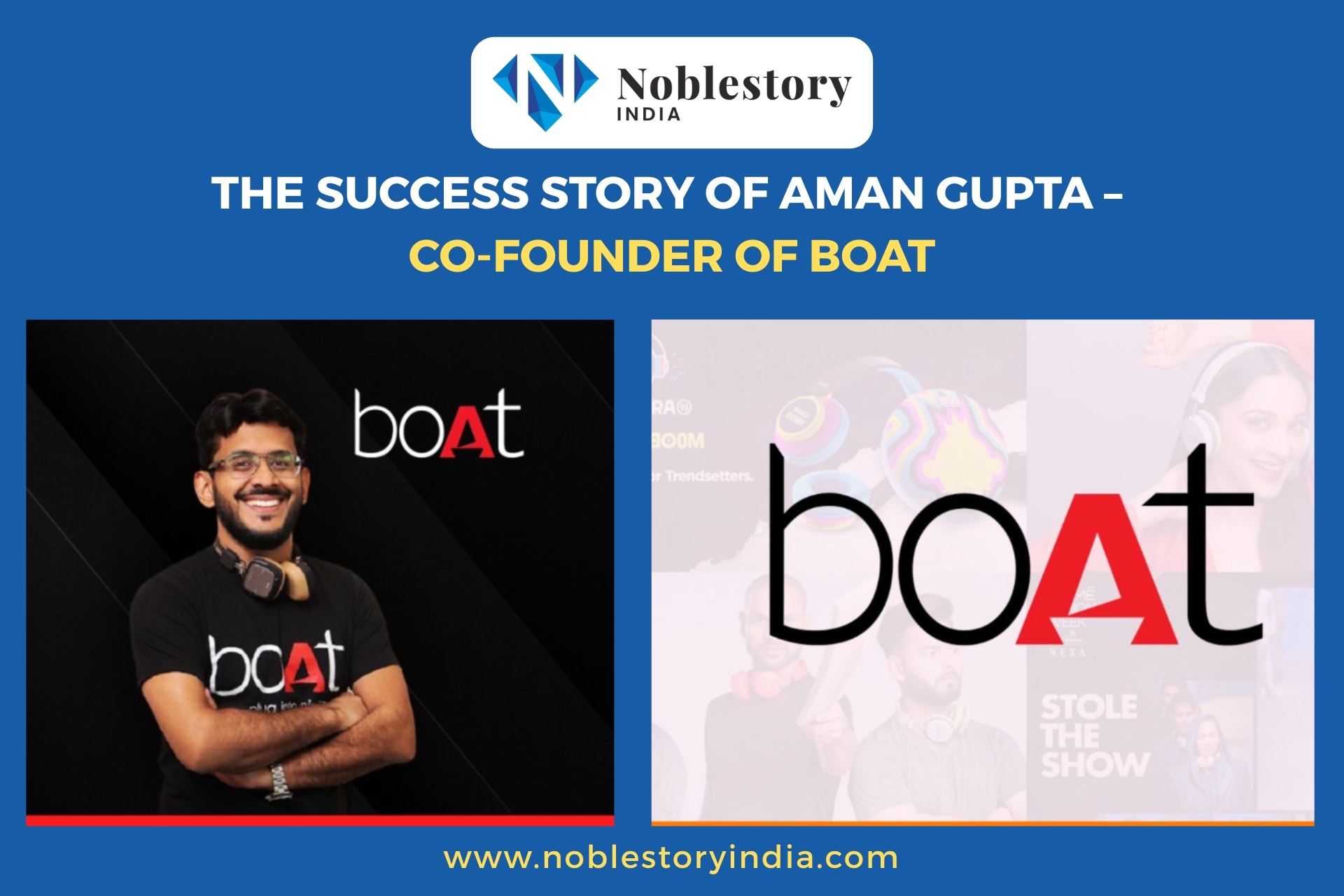 Aman Gupta boat founder
