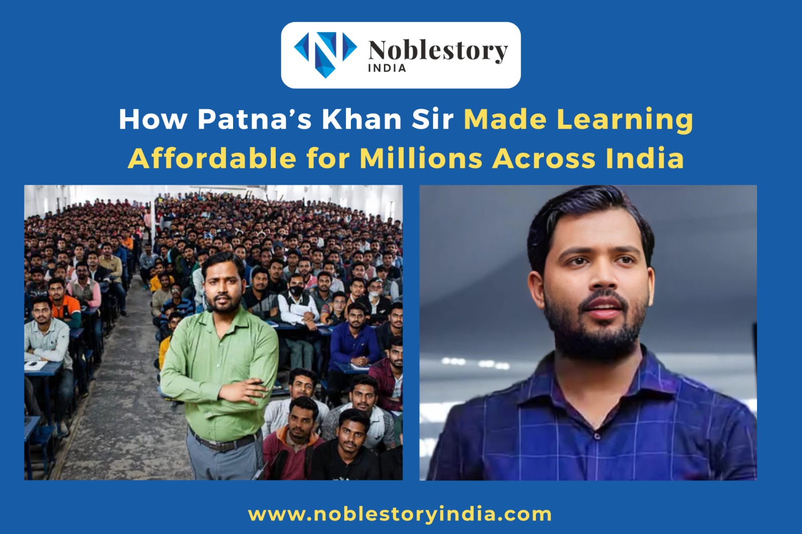 How Patna’s Khan Sir Made Learning Affordable for Millions Across India